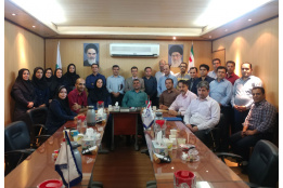 مراسم تجلیل از اعضای نمونه و برگزیده سازمان