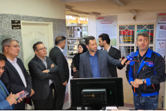 گزارش تصویری 1/  رونمایی از آخرین دستاوردهای پارک علم و فناوری البرز توسط معاون فناوری وزیر علوم