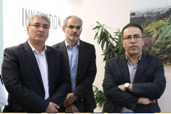 گزارش تصویری 1/  رونمایی از آخرین دستاوردهای پارک علم و فناوری البرز توسط معاون فناوری وزیر علوم