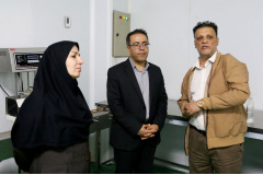 گزارش تصویری 1/  رونمایی از آخرین دستاوردهای پارک علم و فناوری البرز توسط معاون فناوری وزیر علوم