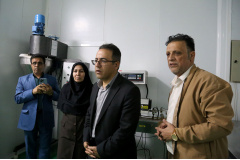 گزارش تصویری 1/  رونمایی از آخرین دستاوردهای پارک علم و فناوری البرز توسط معاون فناوری وزیر علوم