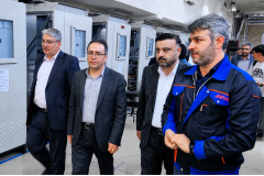 گزارش تصویری 1/  رونمایی از آخرین دستاوردهای پارک علم و فناوری البرز توسط معاون فناوری وزیر علوم