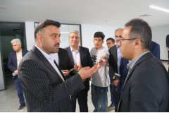 گزارش تصویری 2/  رونمایی از آخرین دستاوردهای پارک علم و فناوری البرز توسط معاون فناوری وزیر علوم