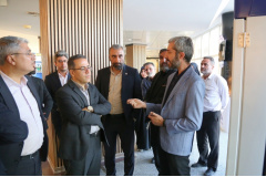 گزارش تصویری 2/  رونمایی از آخرین دستاوردهای پارک علم و فناوری البرز توسط معاون فناوری وزیر علوم