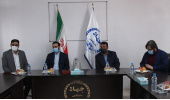 بازدید معاون جوانان وزارت ورزش و جوانان از مرکز نوآوری و شکوفایی (منش) جهاددانشگاهی هرمزگان