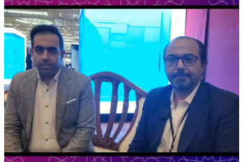بازدید استاد دانشگاه دمشق و هیأت سوری از غرفه سازمان تجاری‌سازی فناوری و اقتصاد دانش‌بنیان جهاددانشگاهی (ستفا)